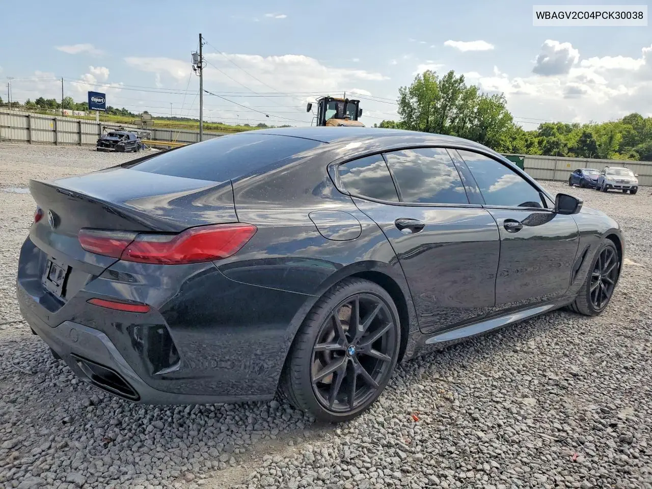 2023 BMW 840I VIN: WBAGV2C04PCK30038 Lot: 61688546