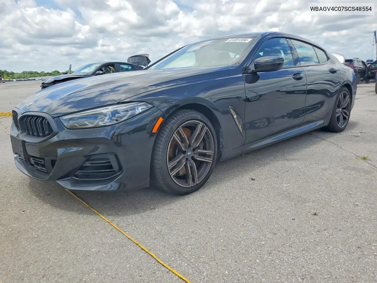 2025 BMW 840Xi VIN: WBAGV4C07SCS48554 Lot: 61691556
