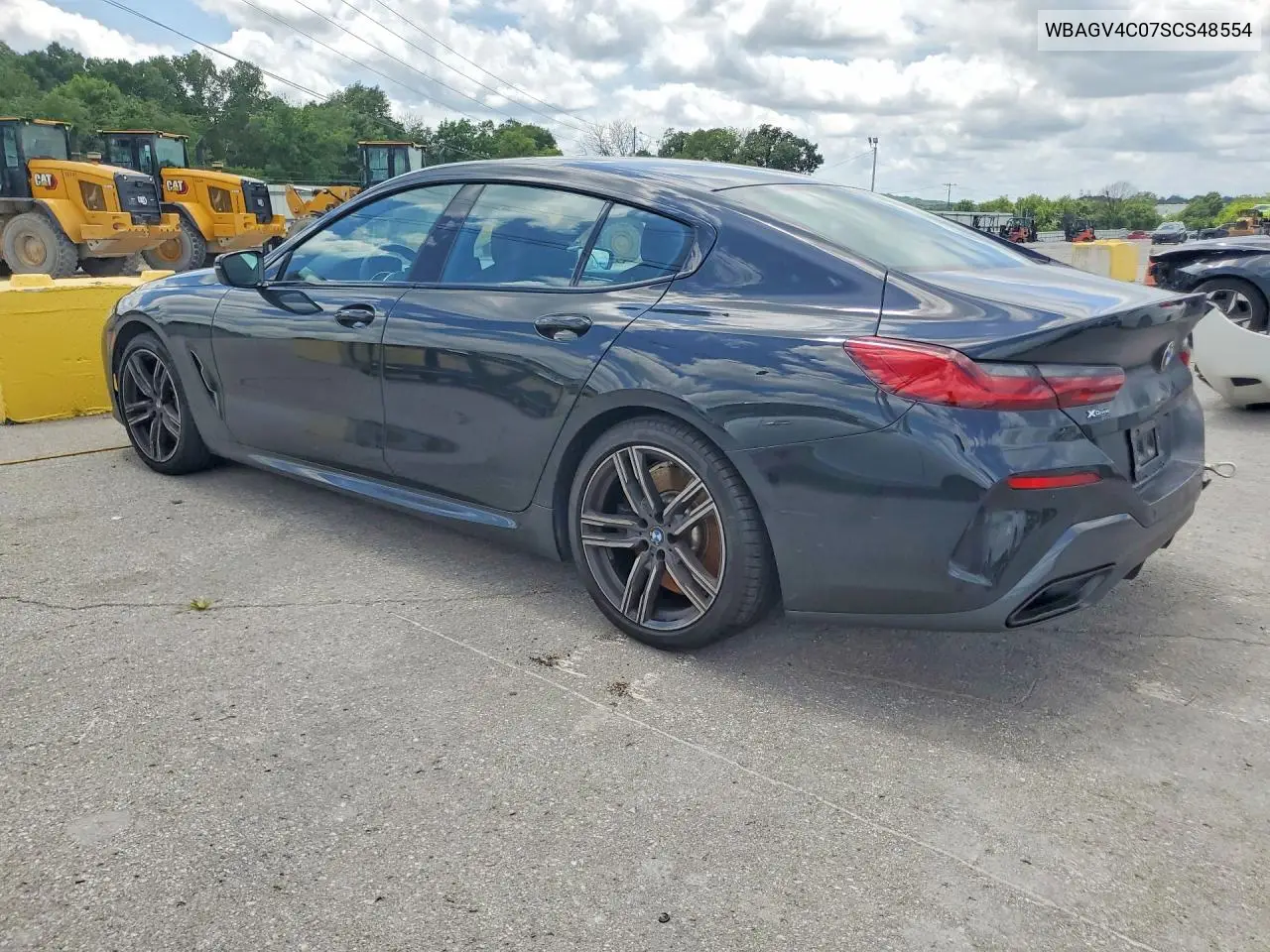 2025 BMW 840Xi VIN: WBAGV4C07SCS48554 Lot: 61691556