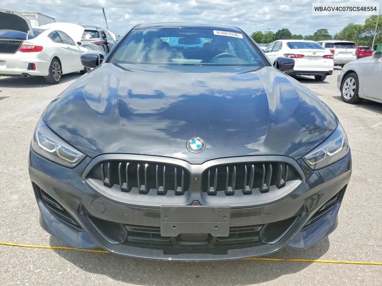 2025 BMW 840Xi VIN: WBAGV4C07SCS48554 Lot: 61691556