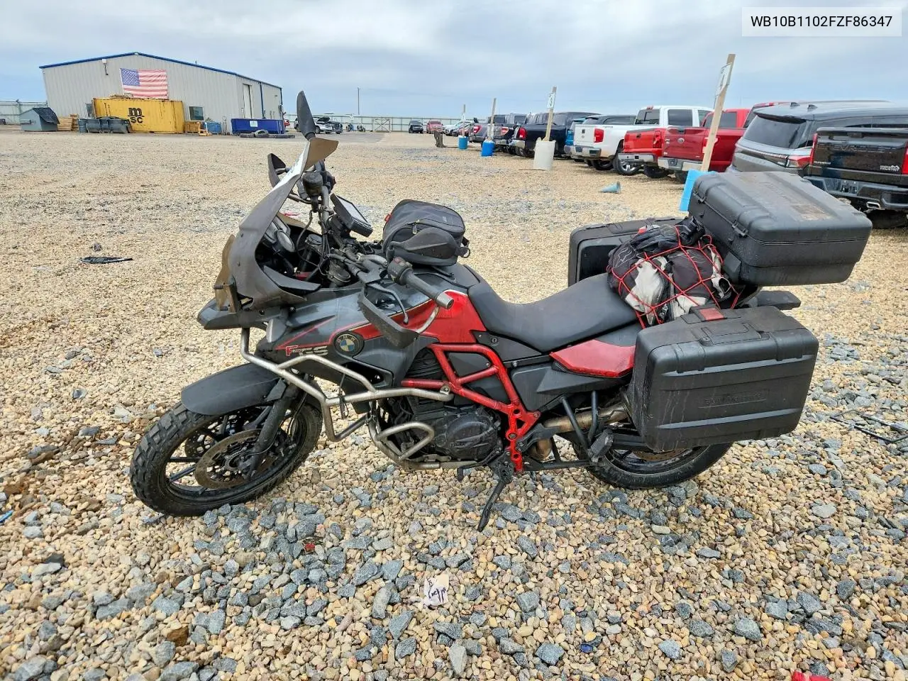 2015 BMW F700 Gs VIN: WB10B1102FZF86347 Lot: 55505786