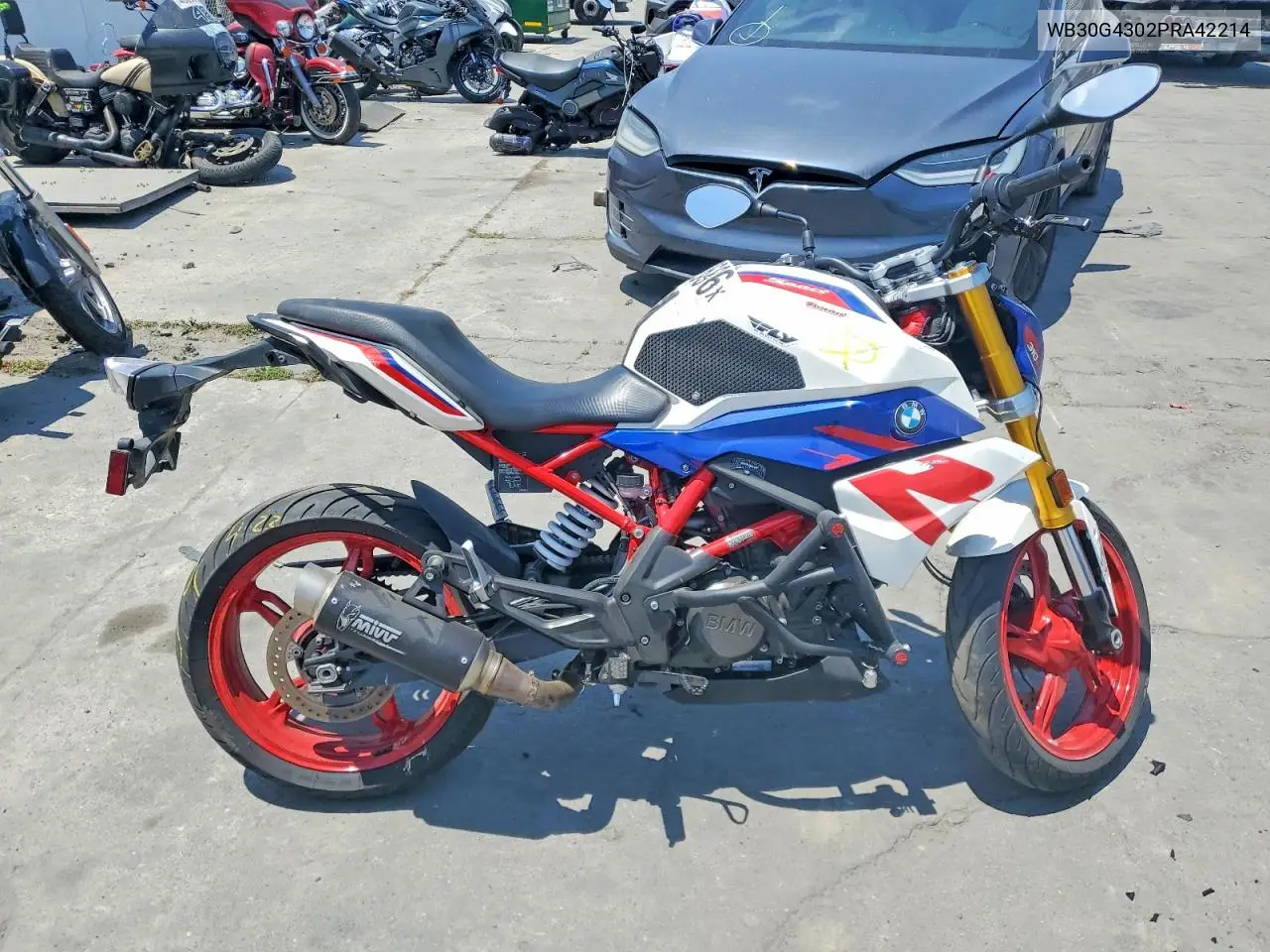 2023 BMW G310 R VIN: WB30G4302PRA42214 Lot: 53082686