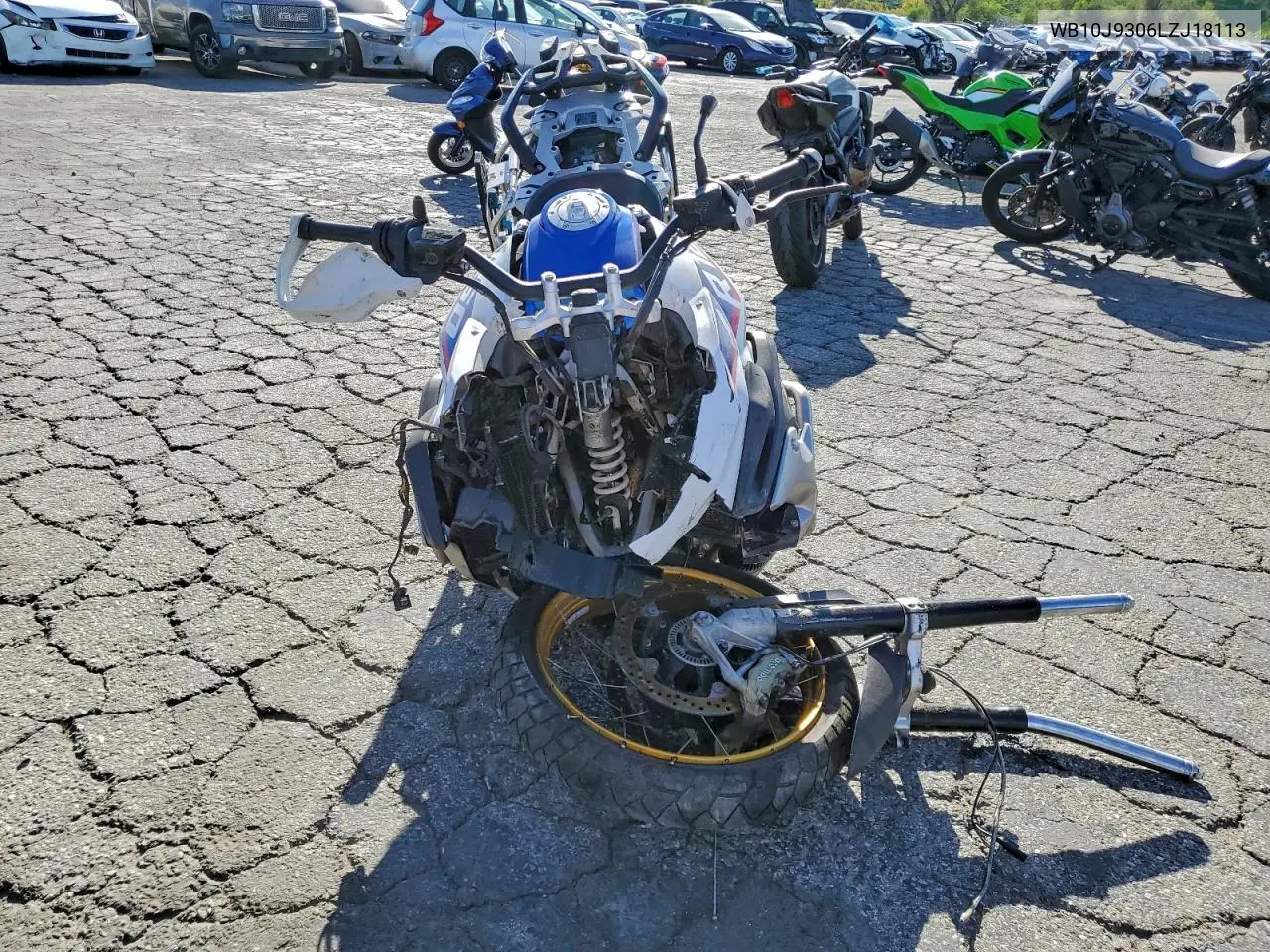2020 BMW R 1250 Gs VIN: WB10J9306LZJ18113 Lot: 72619485