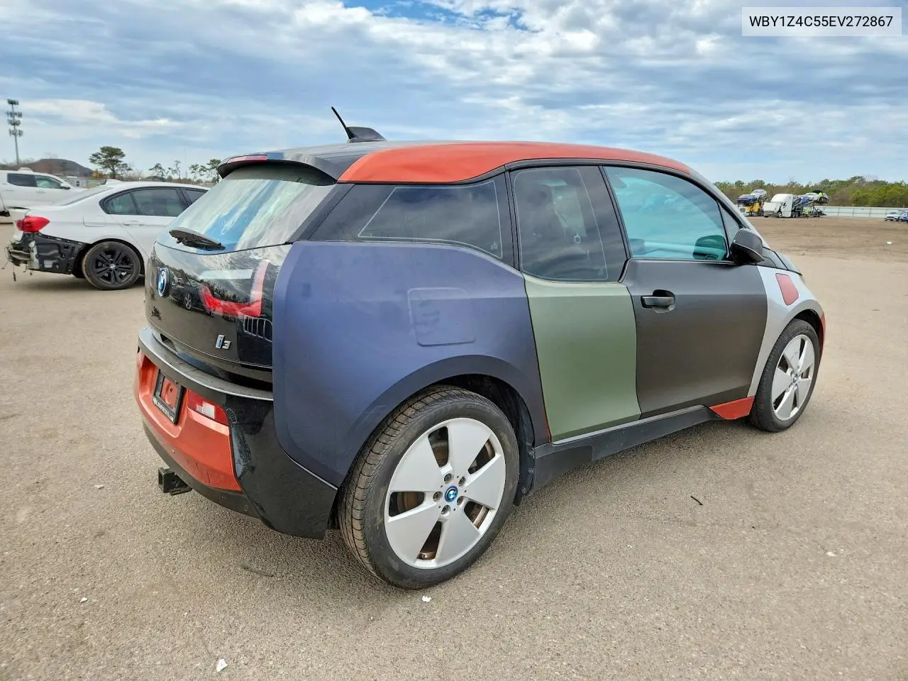 2014 BMW I3 Rex VIN: WBY1Z4C55EV272867 Lot: 48159726
