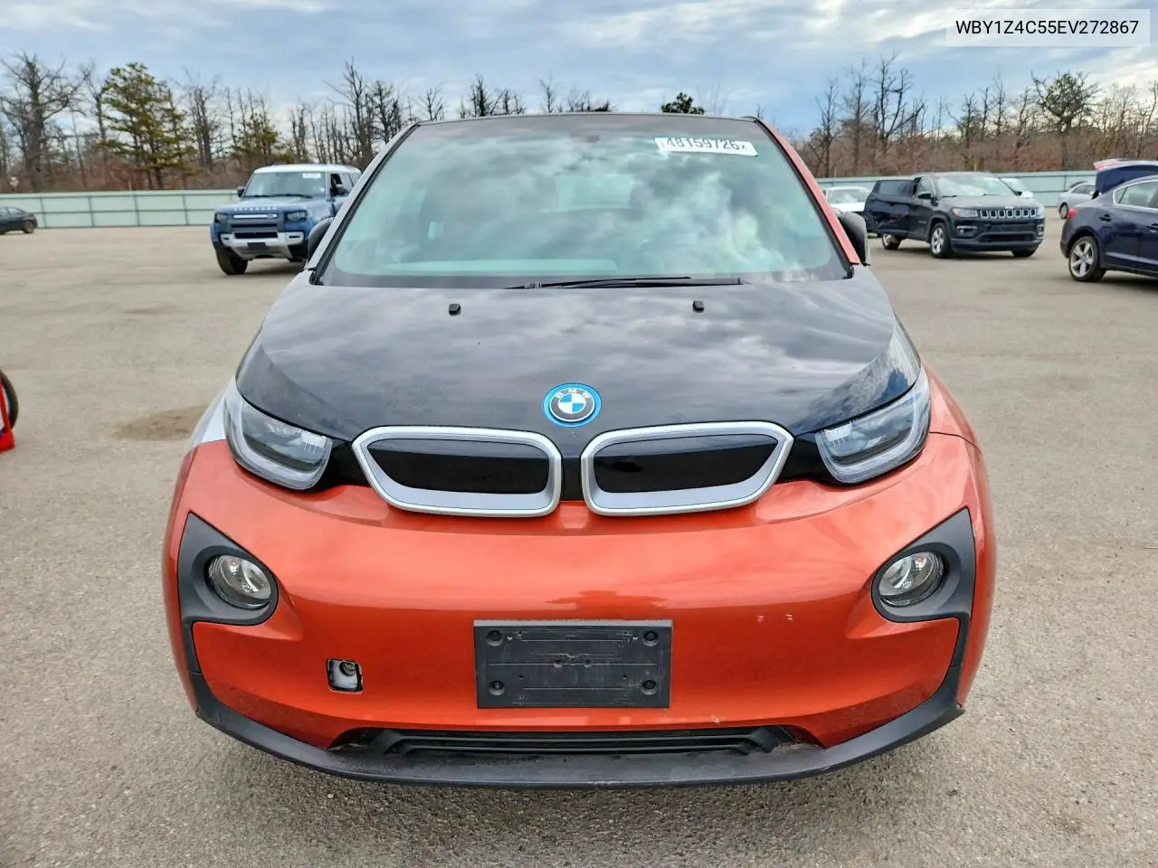 2014 BMW I3 Rex VIN: WBY1Z4C55EV272867 Lot: 48159726