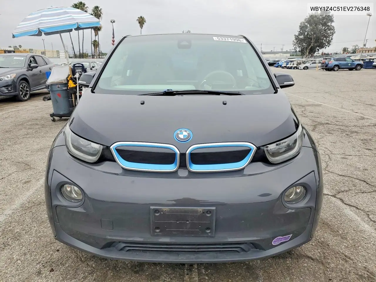 2014 BMW I3 Rex VIN: WBY1Z4C51EV276348 Lot: 53374996