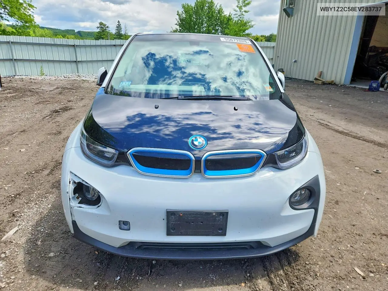 2014 BMW I3 Bev VIN: WBY1Z2C58EV283737 Lot: 55672026