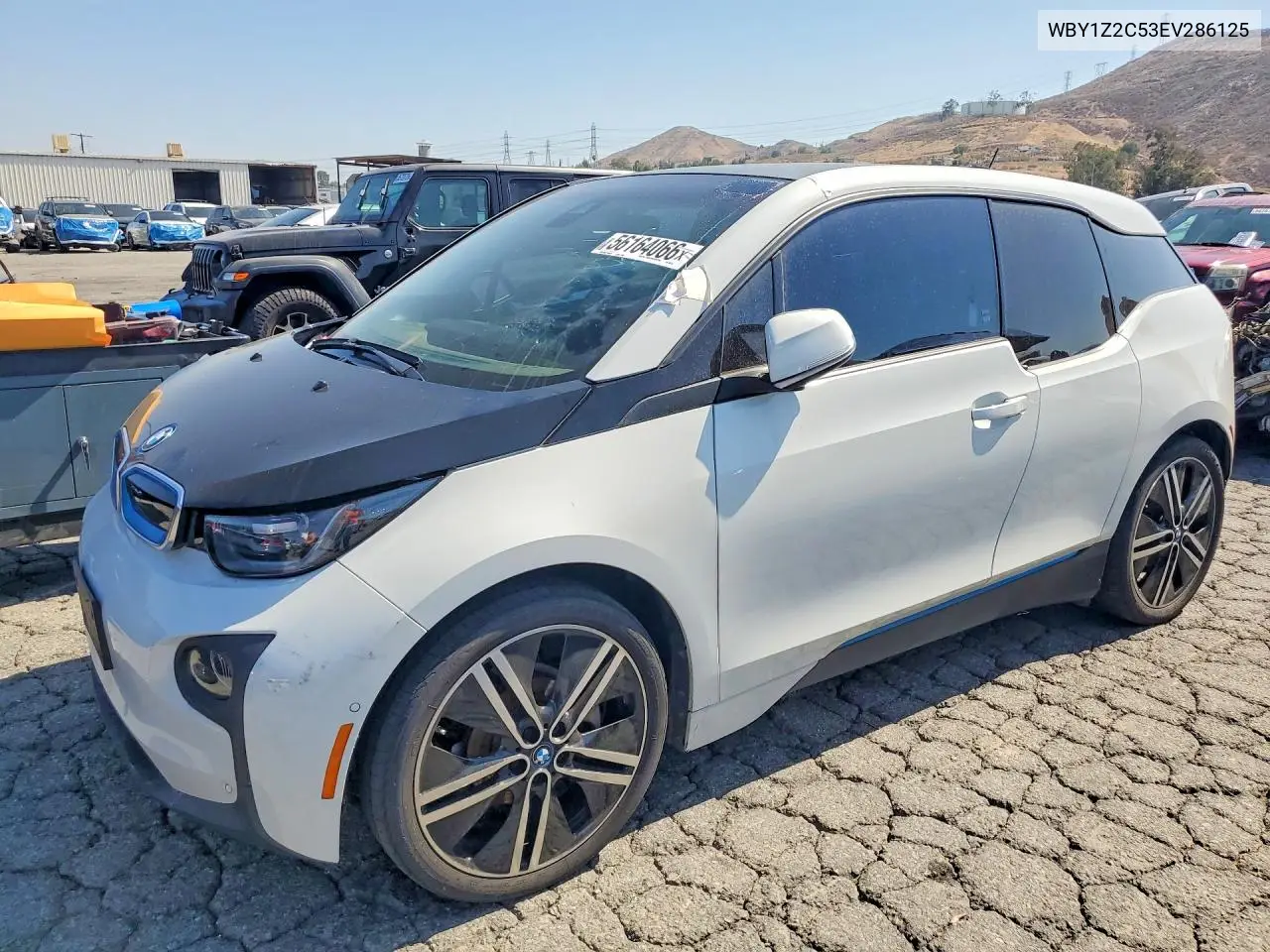 2014 BMW I3 Bev VIN: WBY1Z2C53EV286125 Lot: 56164066