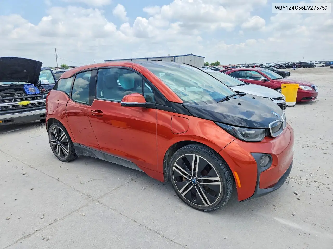 2014 BMW I3 Rex VIN: WBY1Z4C56EV275759 Lot: 57953826