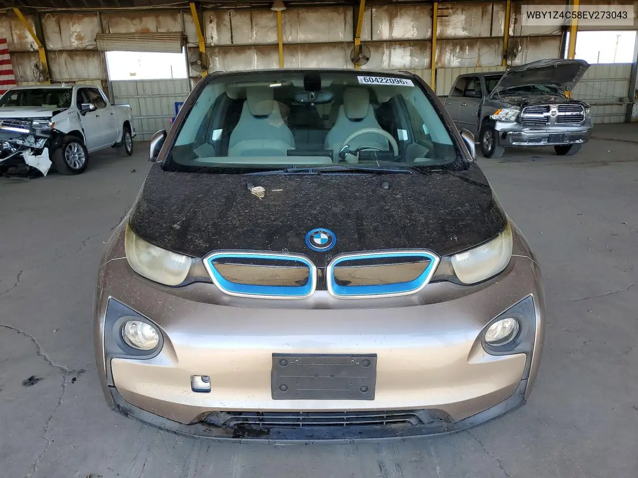2014 BMW I3 Rex VIN: WBY1Z4C58EV273043 Lot: 60422096