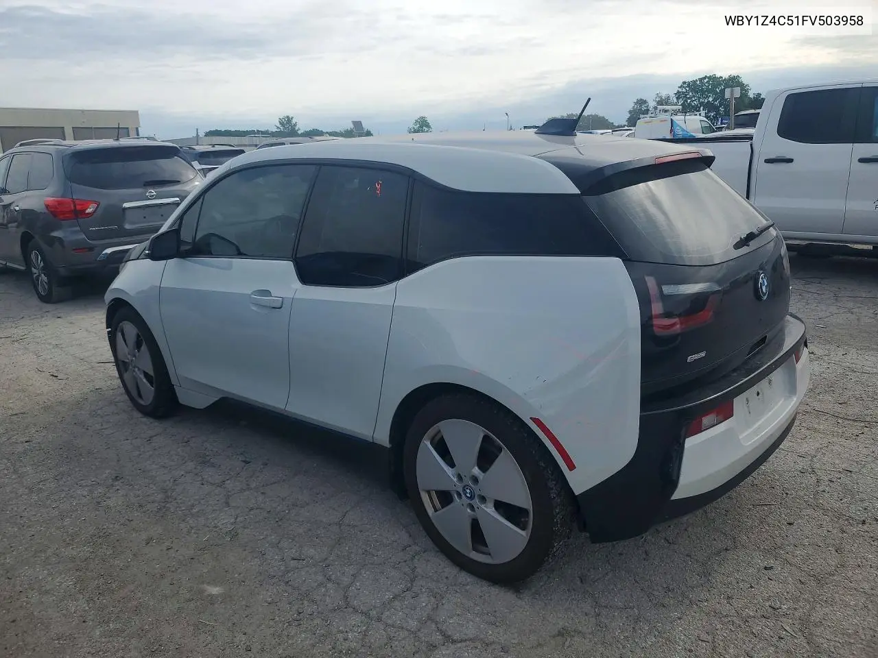 2015 BMW I3 Rex VIN: WBY1Z4C51FV503958 Lot: 54708586
