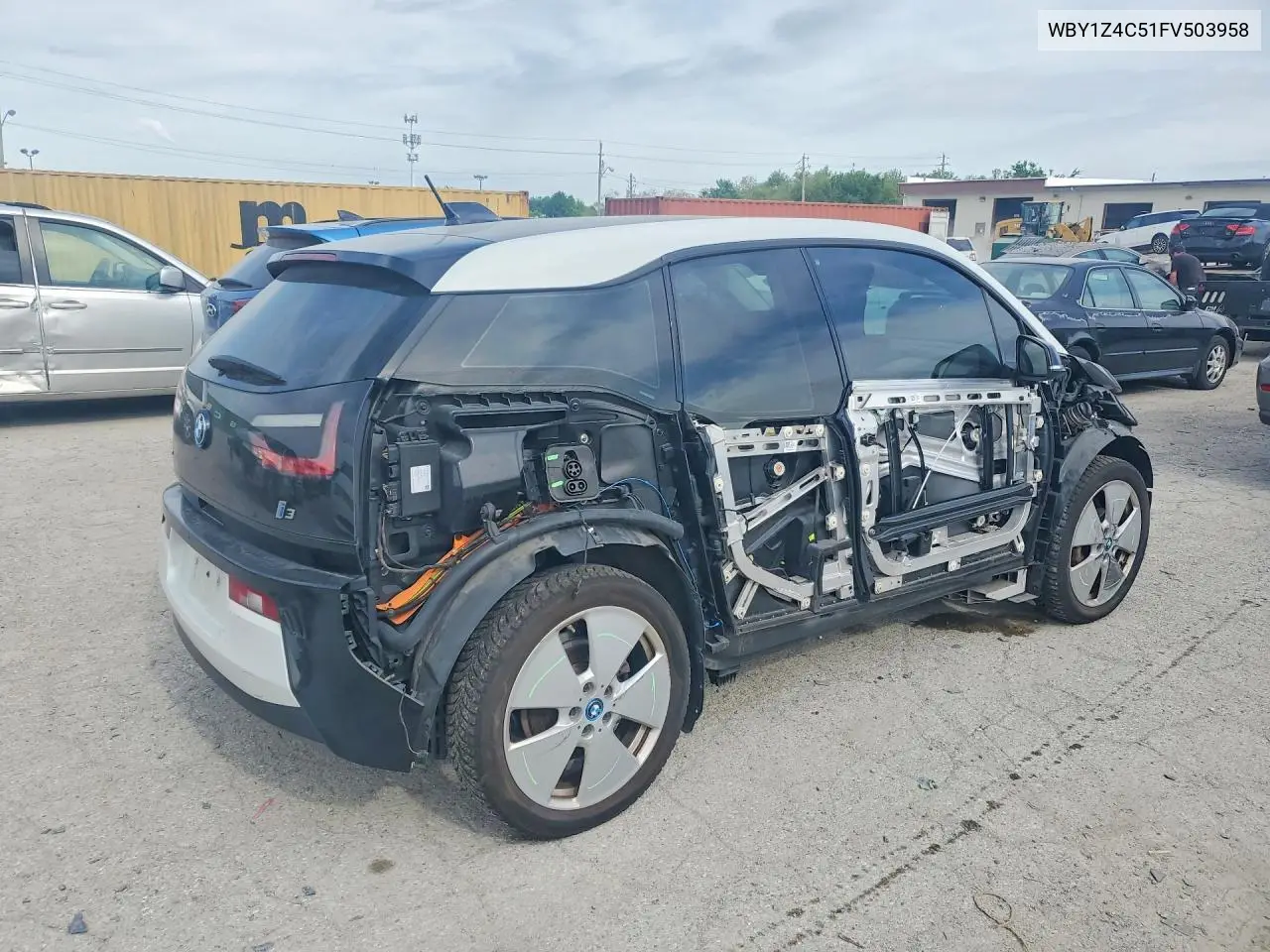 2015 BMW I3 Rex VIN: WBY1Z4C51FV503958 Lot: 54708586