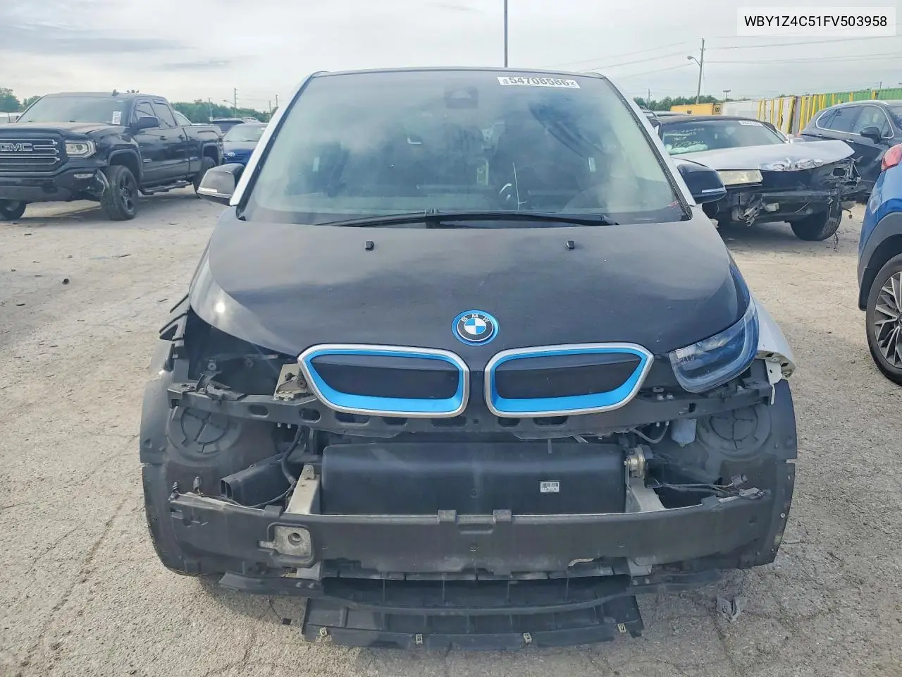 2015 BMW I3 Rex VIN: WBY1Z4C51FV503958 Lot: 54708586