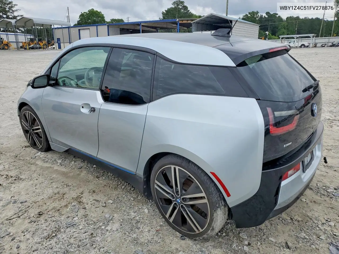 2015 BMW I3 Rex VIN: WBY1Z4C51FV278876 Lot: 55358626