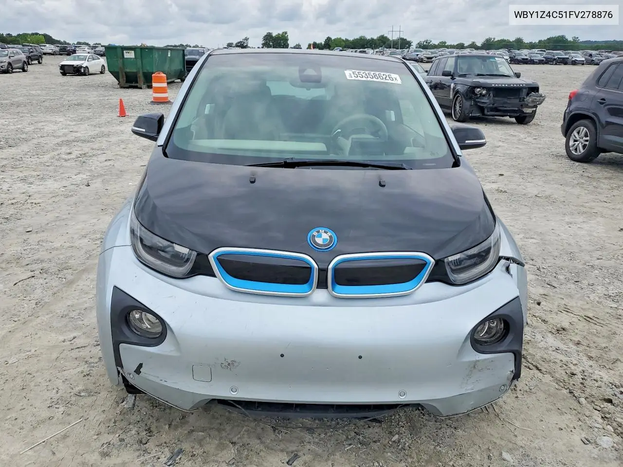 2015 BMW I3 Rex VIN: WBY1Z4C51FV278876 Lot: 55358626