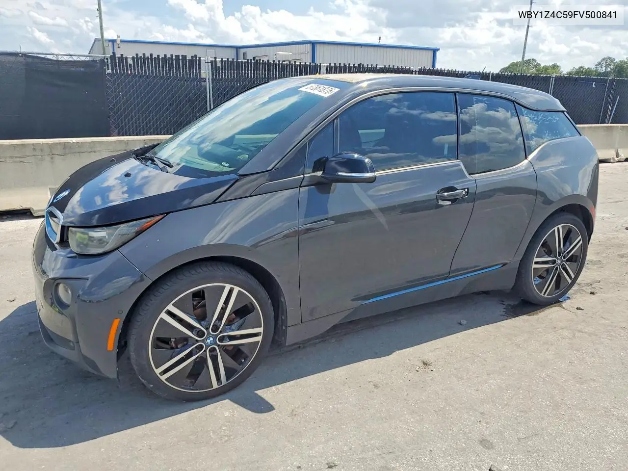 2015 BMW I3 Rex VIN: WBY1Z4C59FV500841 Lot: 57861876