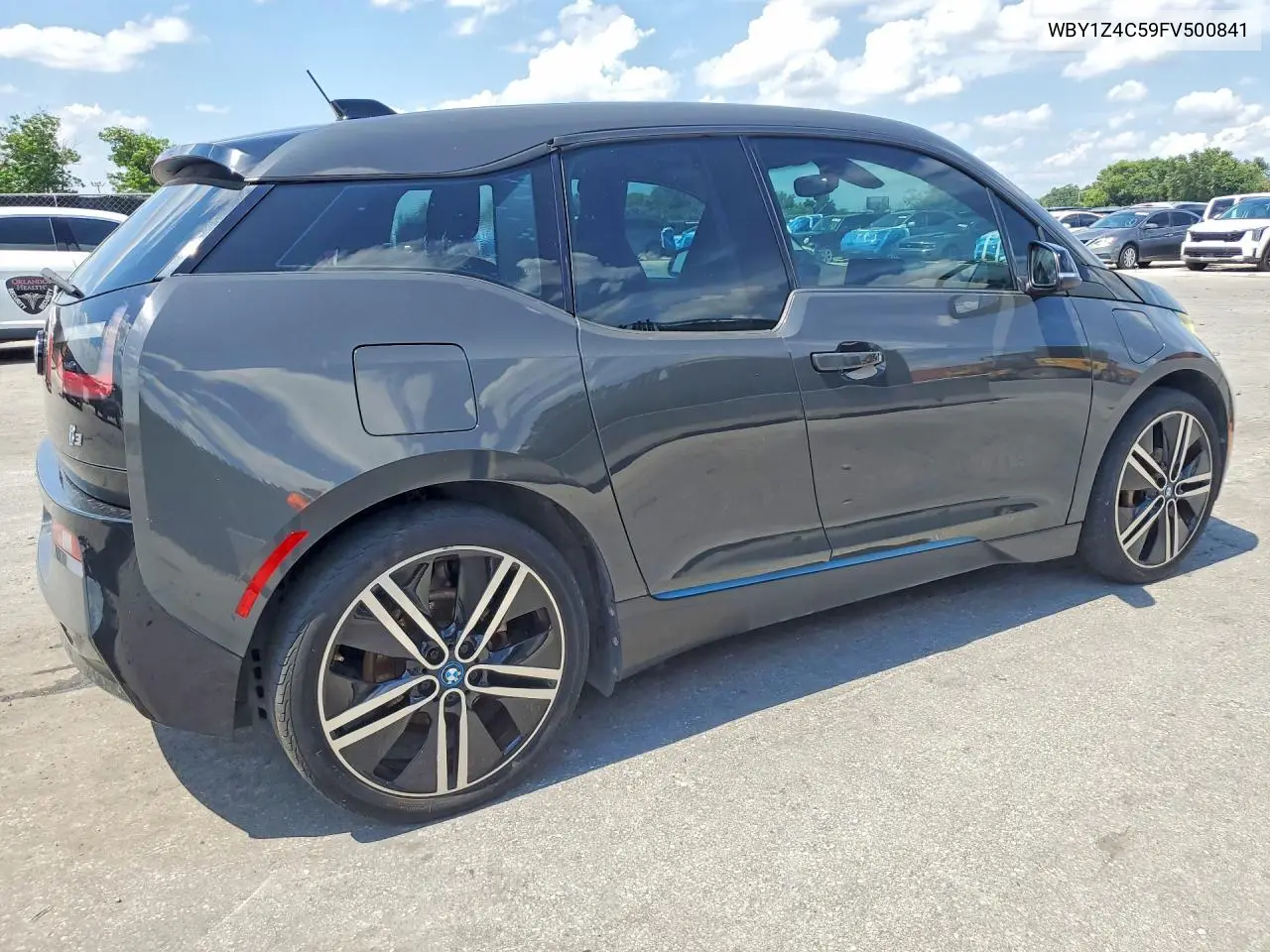 2015 BMW I3 Rex VIN: WBY1Z4C59FV500841 Lot: 57861876