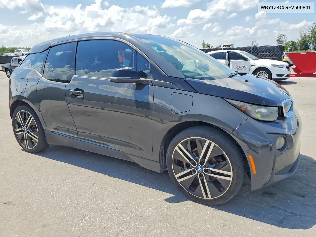 2015 BMW I3 Rex VIN: WBY1Z4C59FV500841 Lot: 57861876