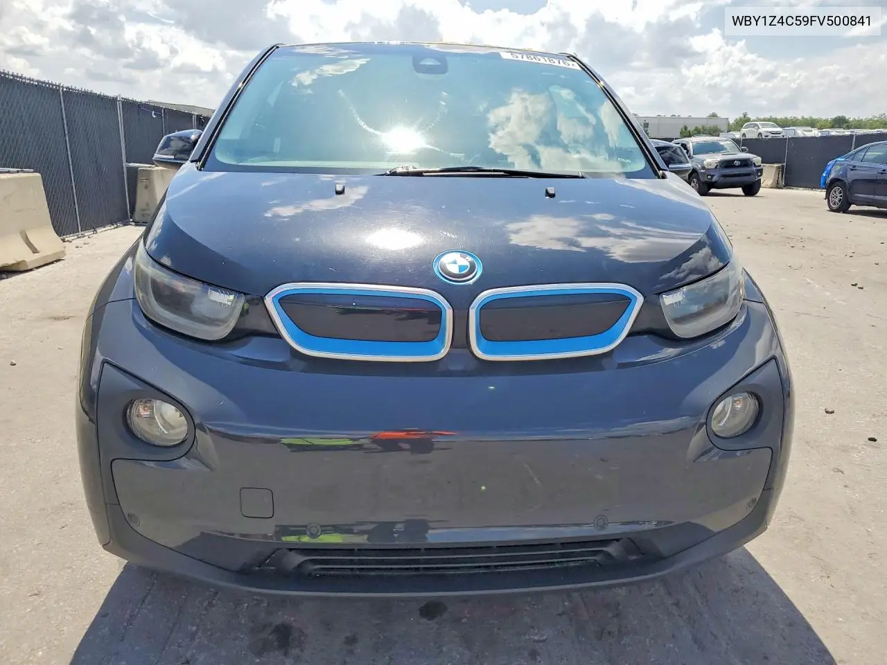 2015 BMW I3 Rex VIN: WBY1Z4C59FV500841 Lot: 57861876