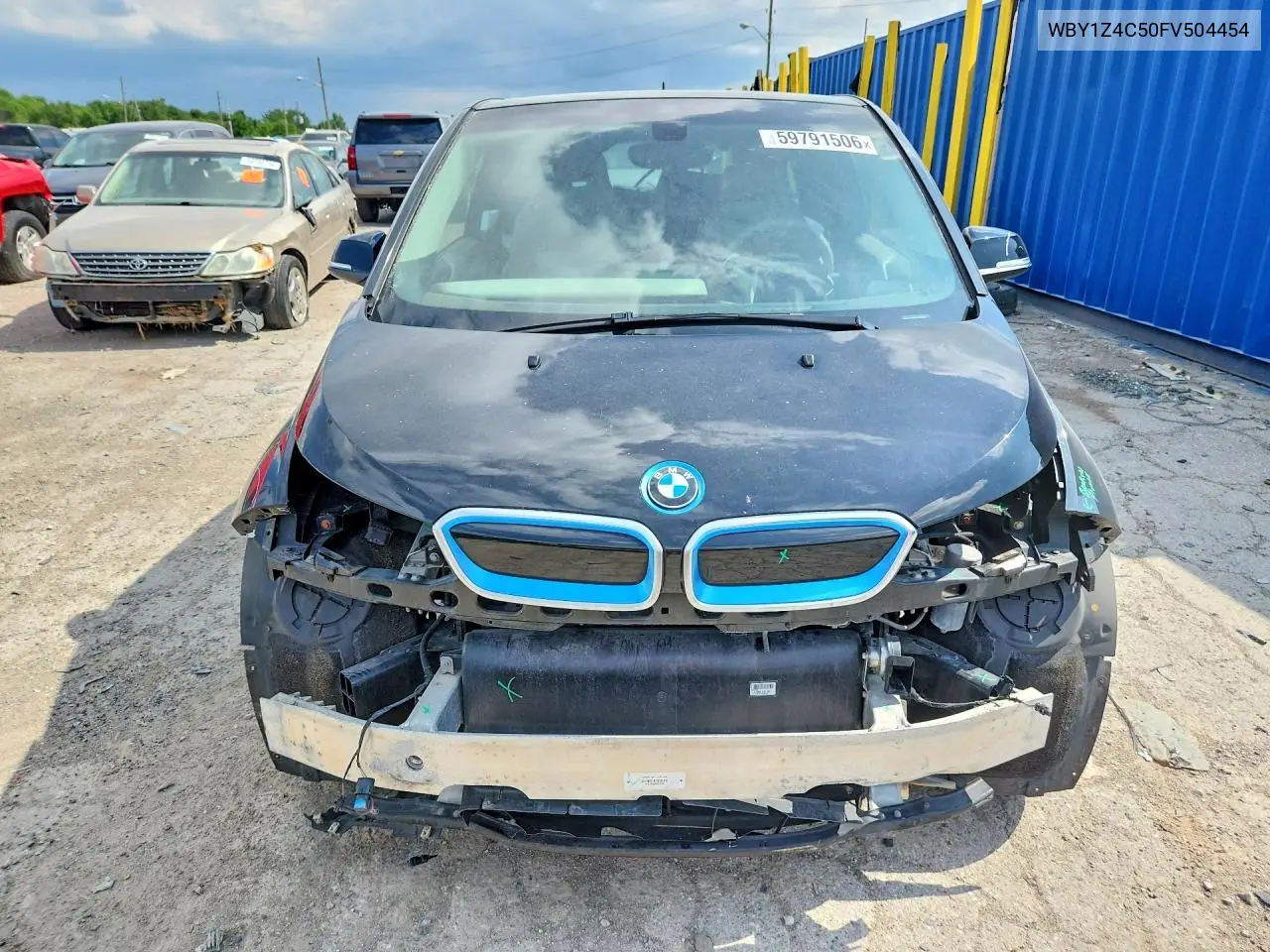 2015 BMW I3 Rex VIN: WBY1Z4C50FV504454 Lot: 59791506