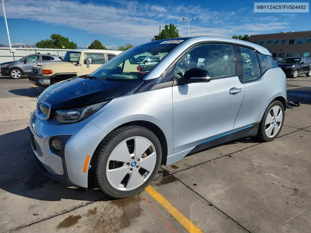 2015 BMW I3 Rex VIN: WBY1Z4C57FV504452 Lot: 60169226