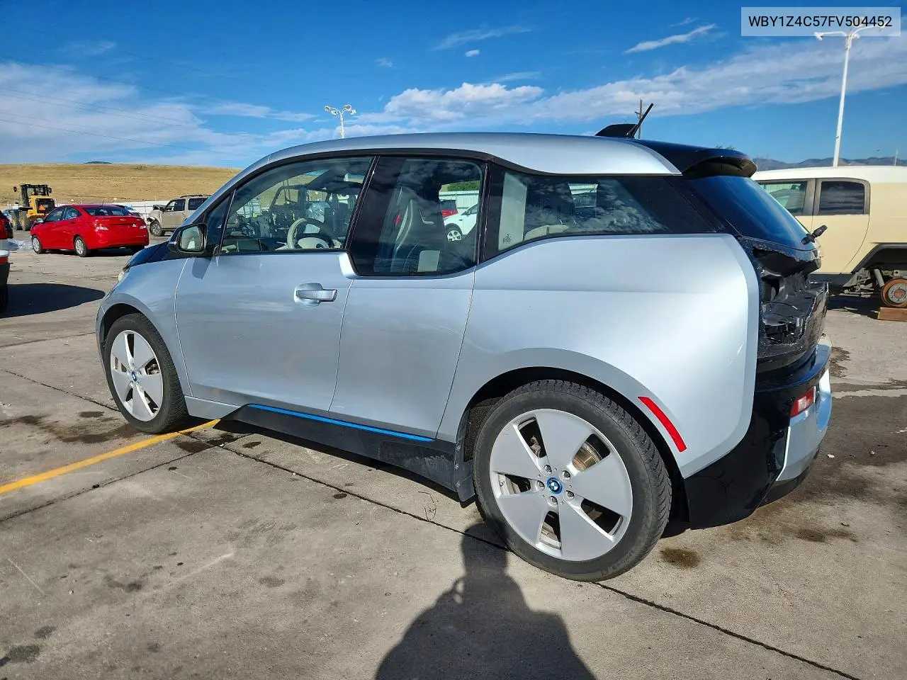 2015 BMW I3 Rex VIN: WBY1Z4C57FV504452 Lot: 60169226