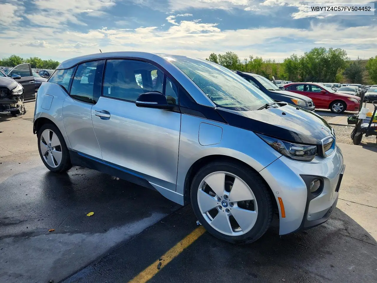 2015 BMW I3 Rex VIN: WBY1Z4C57FV504452 Lot: 60169226
