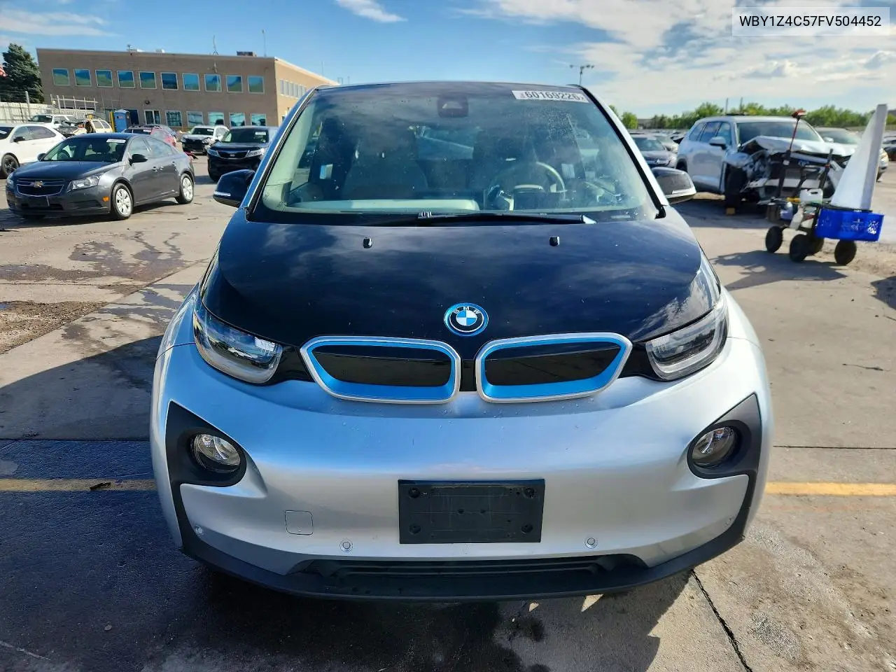 2015 BMW I3 Rex VIN: WBY1Z4C57FV504452 Lot: 60169226