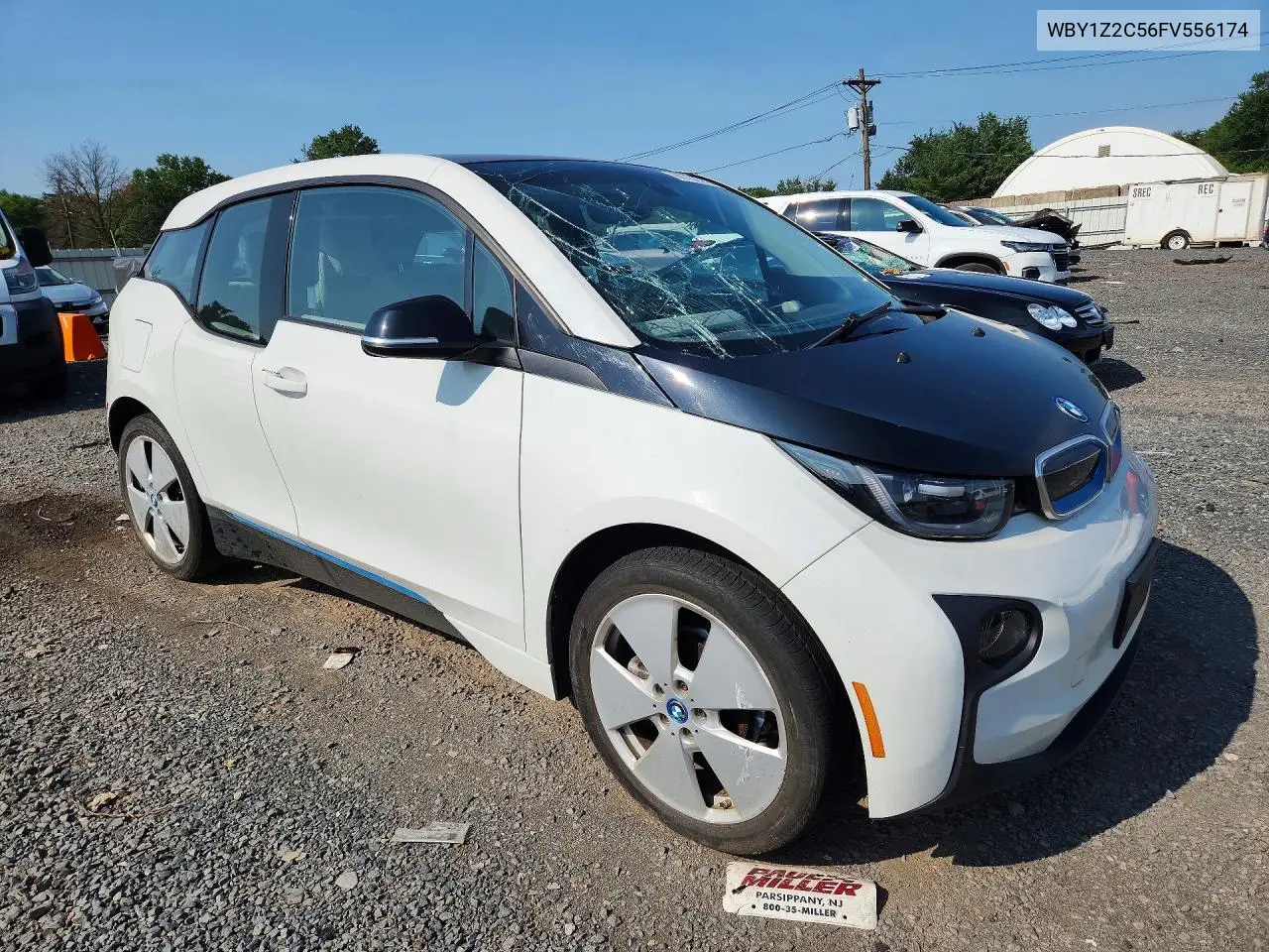 2015 BMW I3 Bev VIN: WBY1Z2C56FV556174 Lot: 60786586