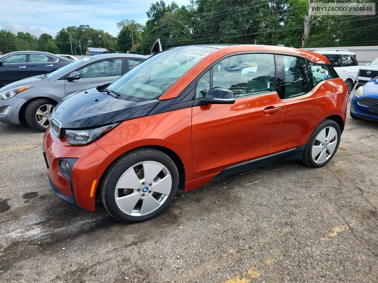2015 BMW I3 Rex VIN: WBY1Z4C5XFV504848 Lot: 60980046
