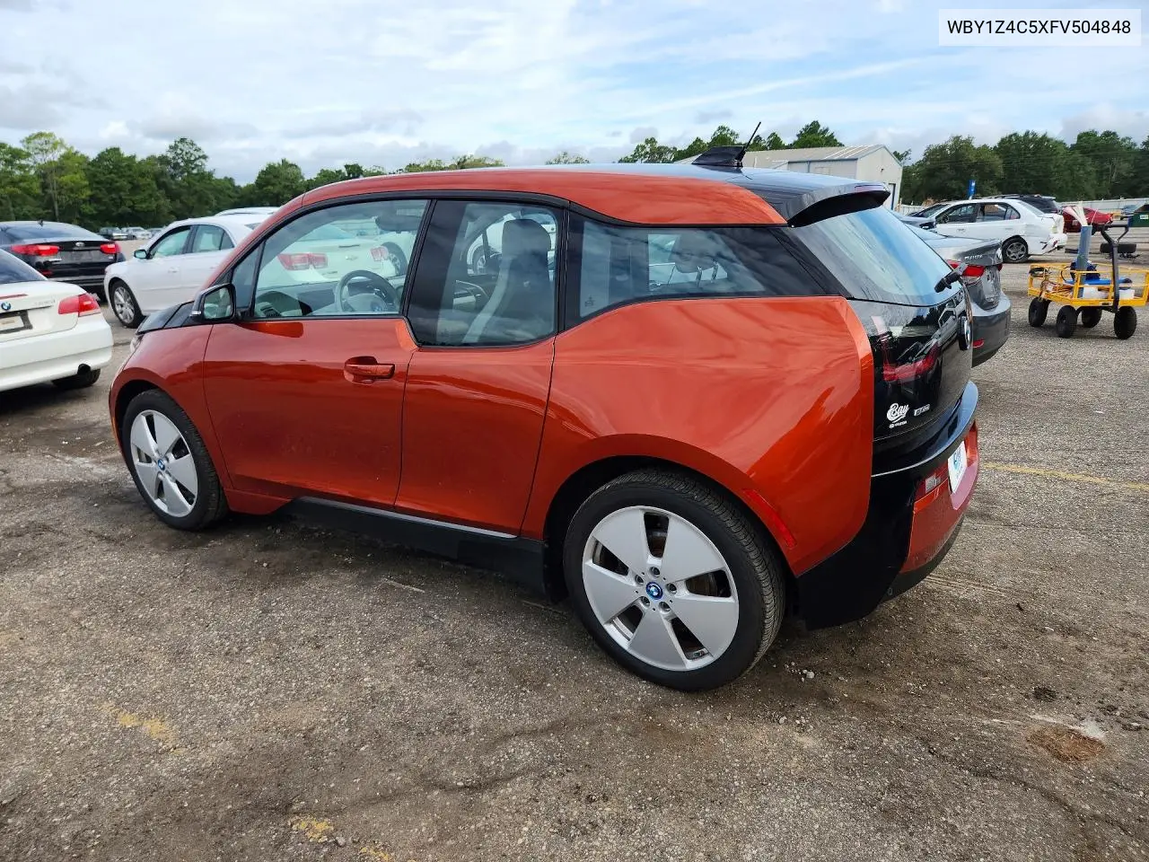 2015 BMW I3 Rex VIN: WBY1Z4C5XFV504848 Lot: 60980046