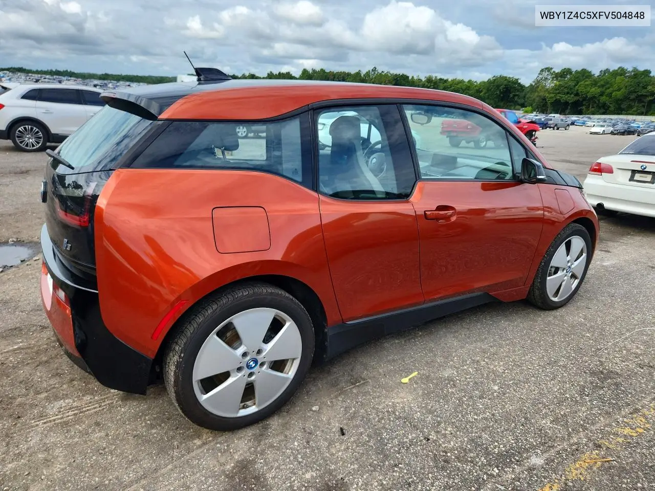 2015 BMW I3 Rex VIN: WBY1Z4C5XFV504848 Lot: 60980046