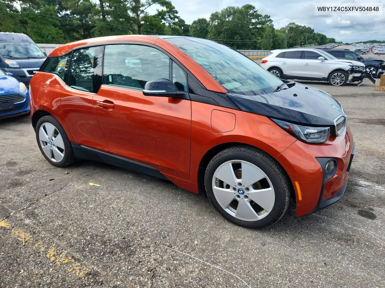 2015 BMW I3 Rex VIN: WBY1Z4C5XFV504848 Lot: 60980046