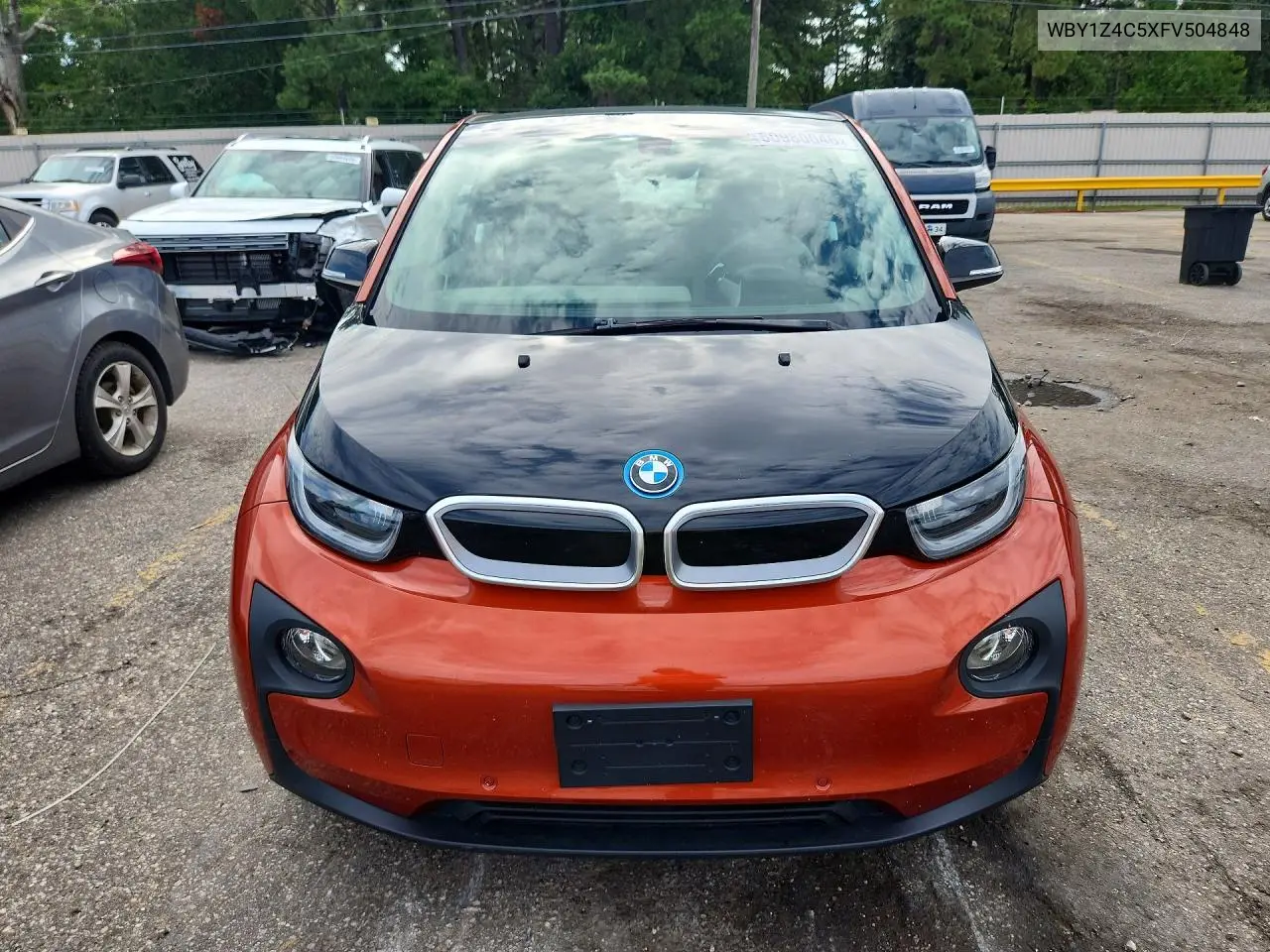 2015 BMW I3 Rex VIN: WBY1Z4C5XFV504848 Lot: 60980046