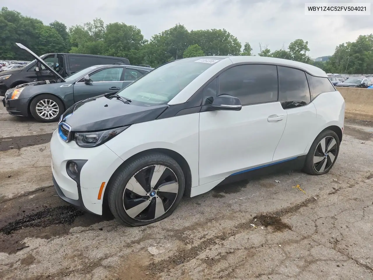2015 BMW I3 Rex VIN: WBY1Z4C52FV504021 Lot: 61064306