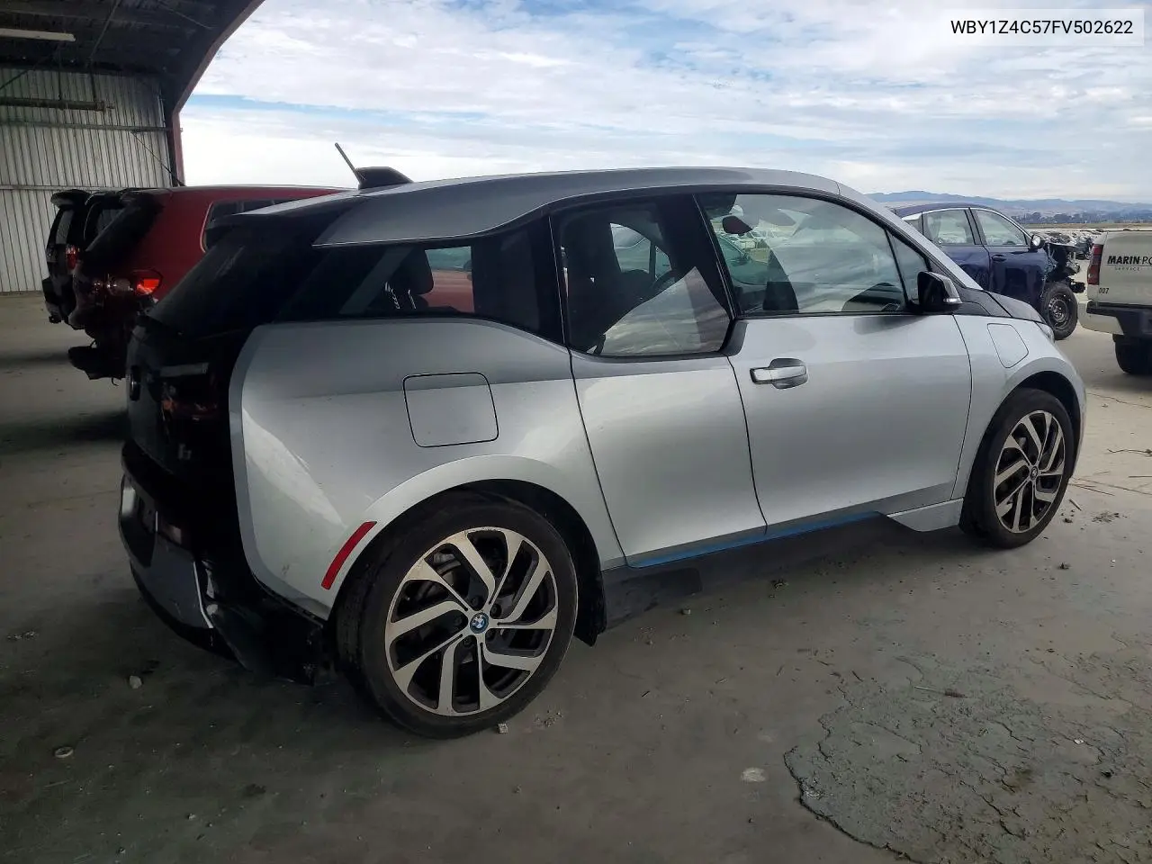 2015 BMW I3 Rex VIN: WBY1Z4C57FV502622 Lot: 61668196