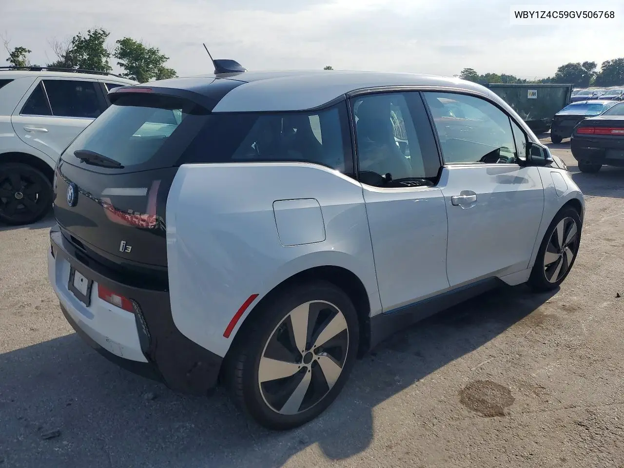 2016 BMW I3 Rex VIN: WBY1Z4C59GV506768 Lot: 53407536