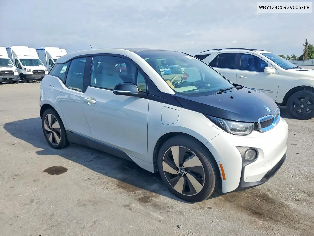 2016 BMW I3 Rex VIN: WBY1Z4C59GV506768 Lot: 53407536