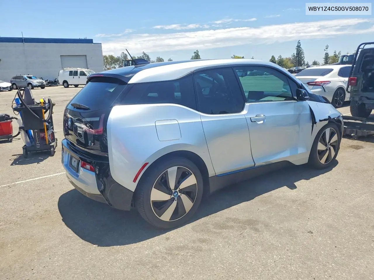2016 BMW I3 VIN: WBY1Z4C50GV508070 Lot: 57422166