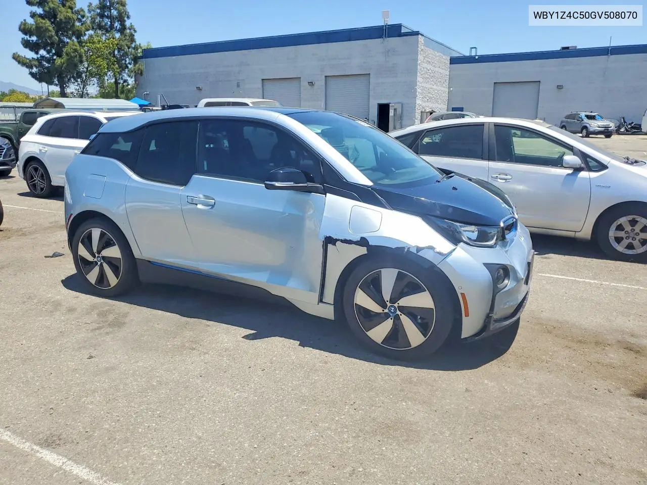 2016 BMW I3 VIN: WBY1Z4C50GV508070 Lot: 57422166