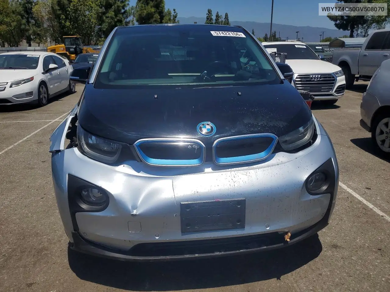 2016 BMW I3 VIN: WBY1Z4C50GV508070 Lot: 57422166