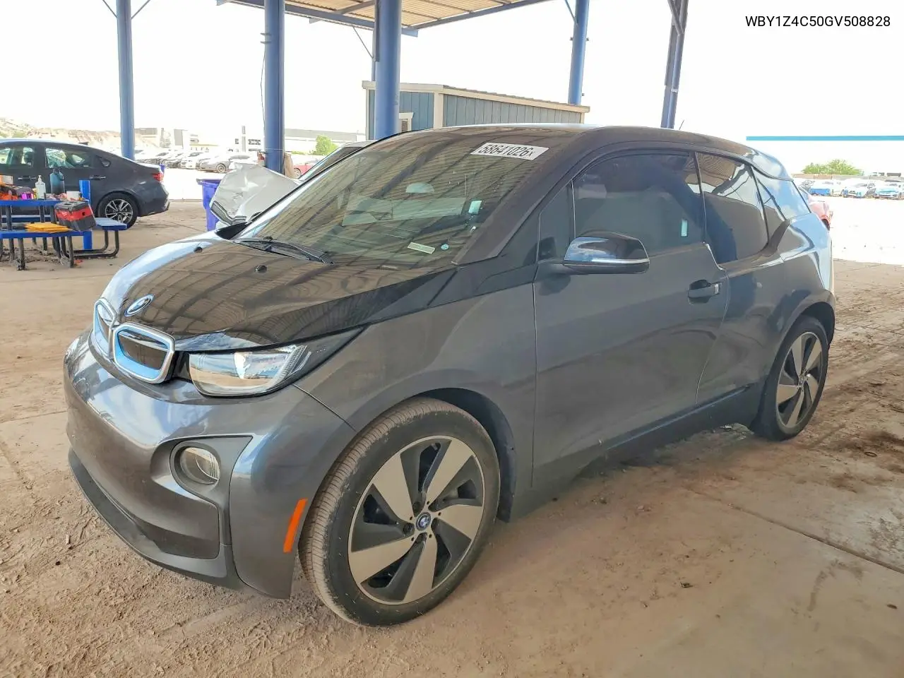 2016 BMW I3 Rex VIN: WBY1Z4C50GV508828 Lot: 58641026