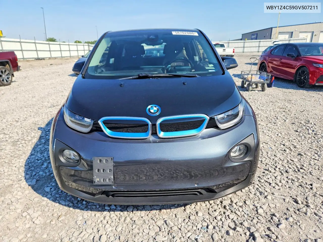 2016 BMW I3 Rex VIN: WBY1Z4C59GV507211 Lot: 58702886