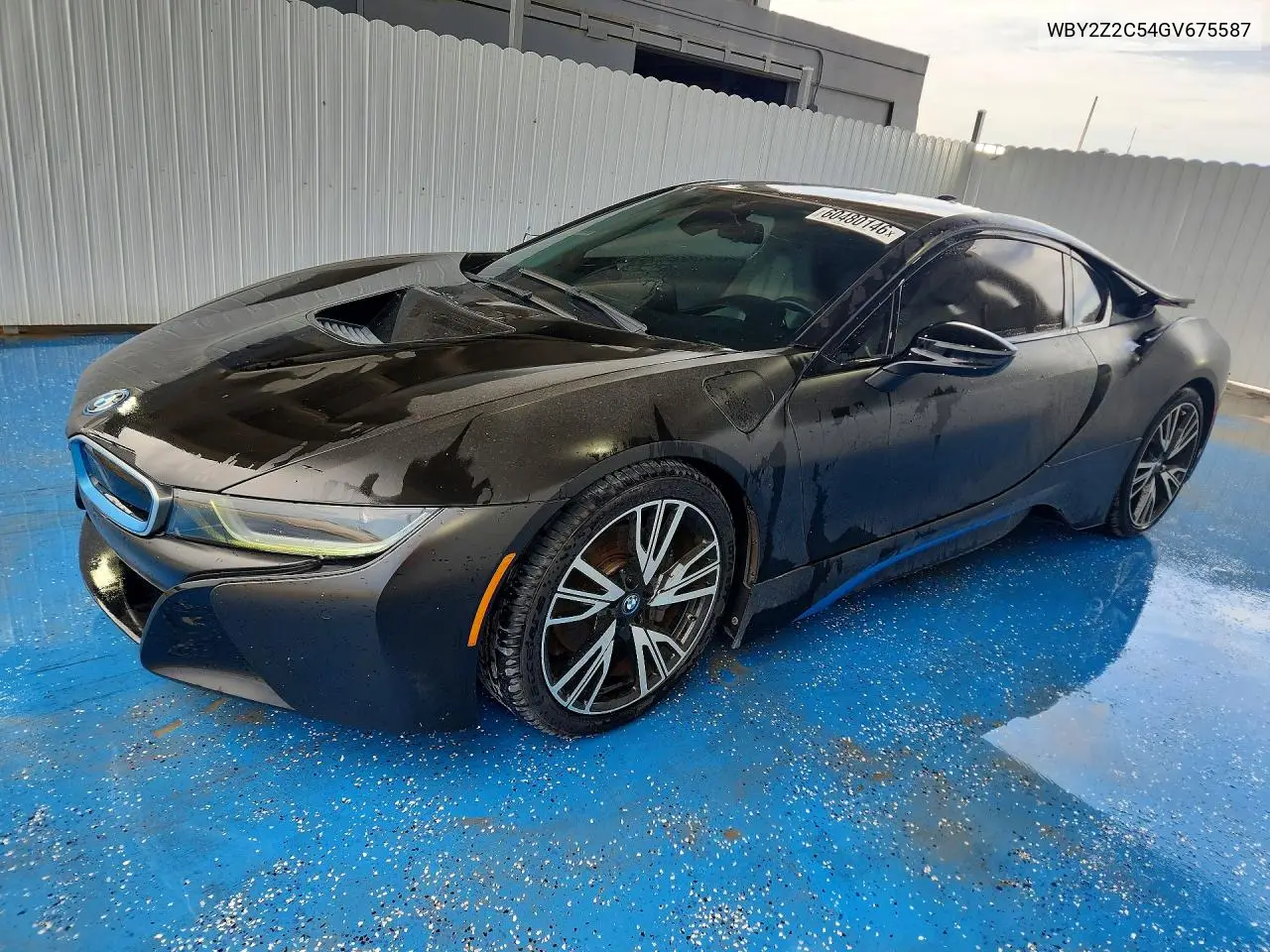 2016 BMW I8 VIN: WBY2Z2C54GV675587 Lot: 60480146