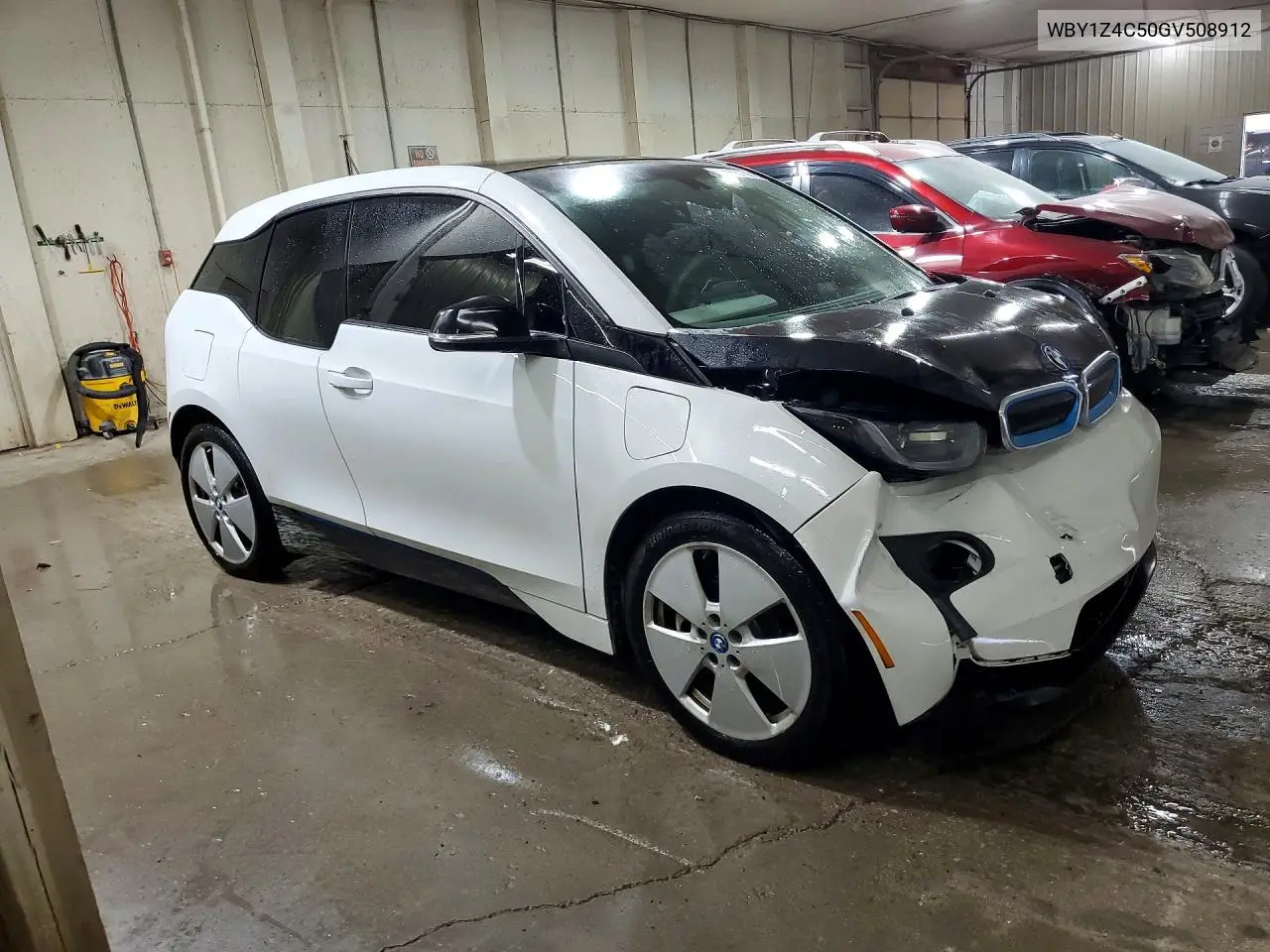 2016 BMW I3 Rex VIN: WBY1Z4C50GV508912 Lot: 60555136