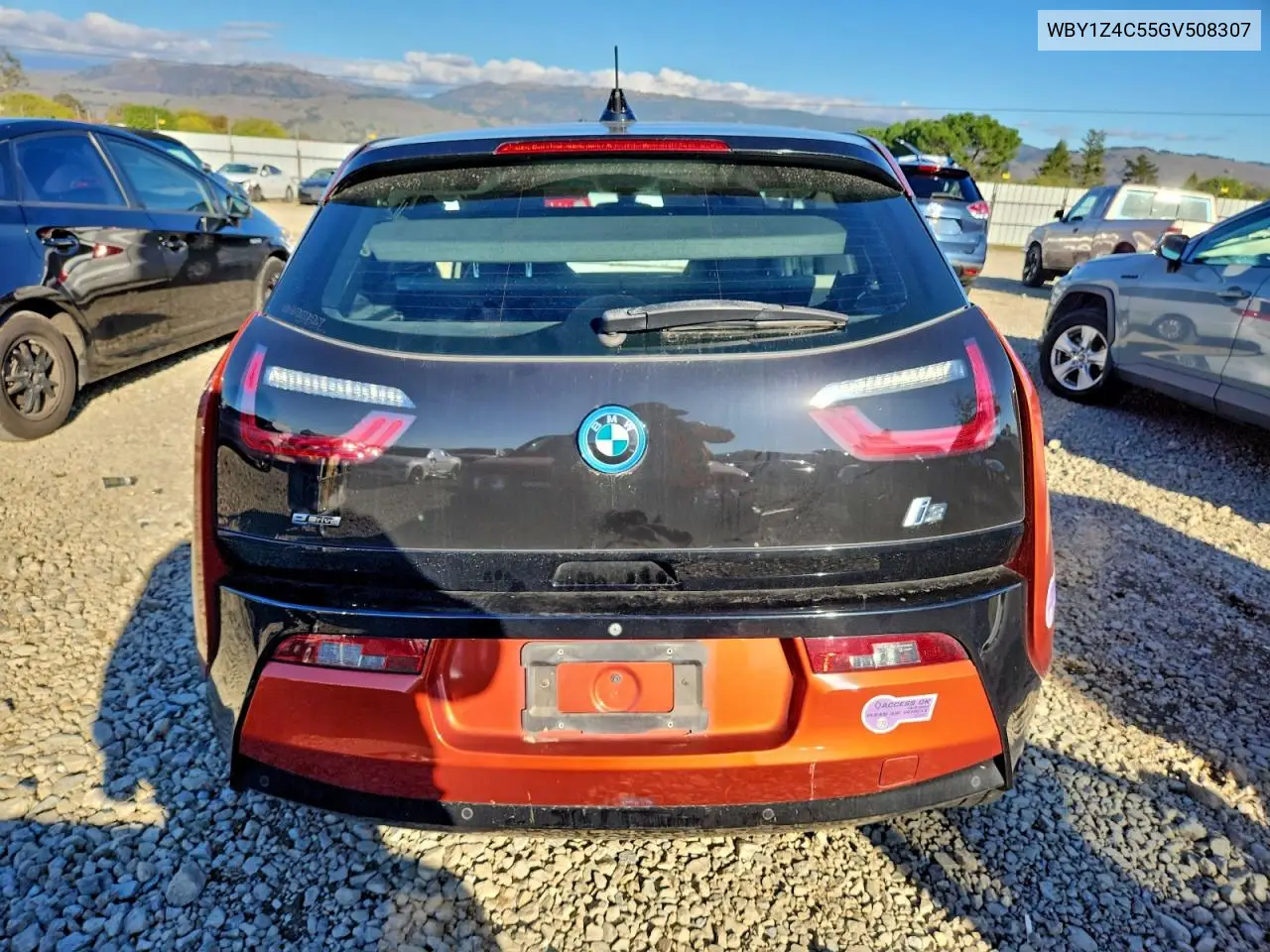 2016 BMW I3 Rex VIN: WBY1Z4C55GV508307 Lot: 93986605