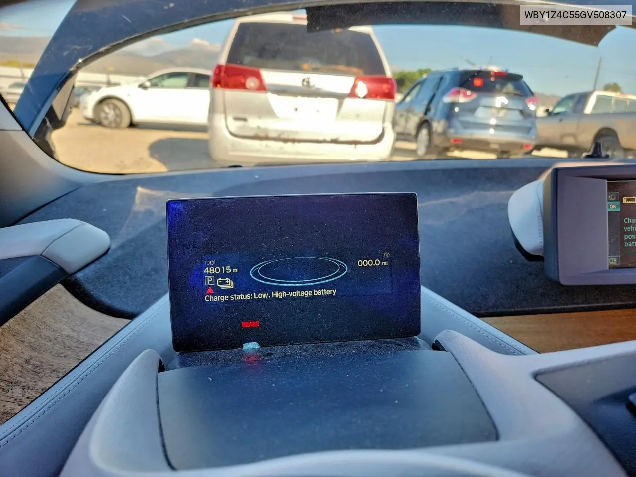 2016 BMW I3 Rex VIN: WBY1Z4C55GV508307 Lot: 93986605