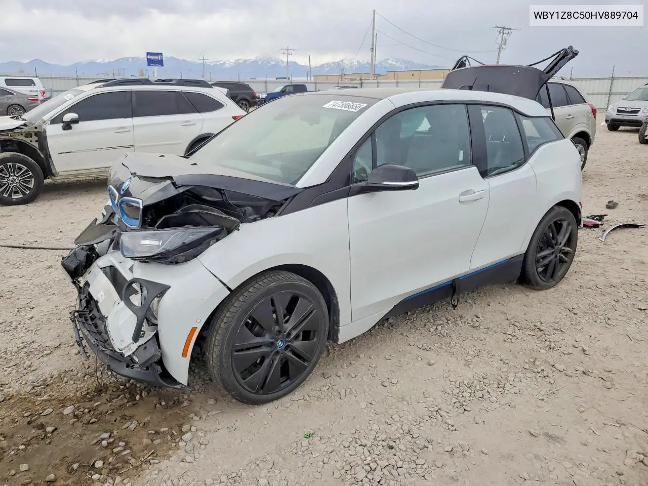 2017 BMW I3 Rex VIN: WBY1Z8C50HV889704 Lot: 47386656