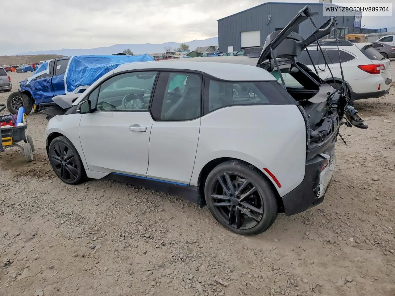 2017 BMW I3 Rex VIN: WBY1Z8C50HV889704 Lot: 47386656