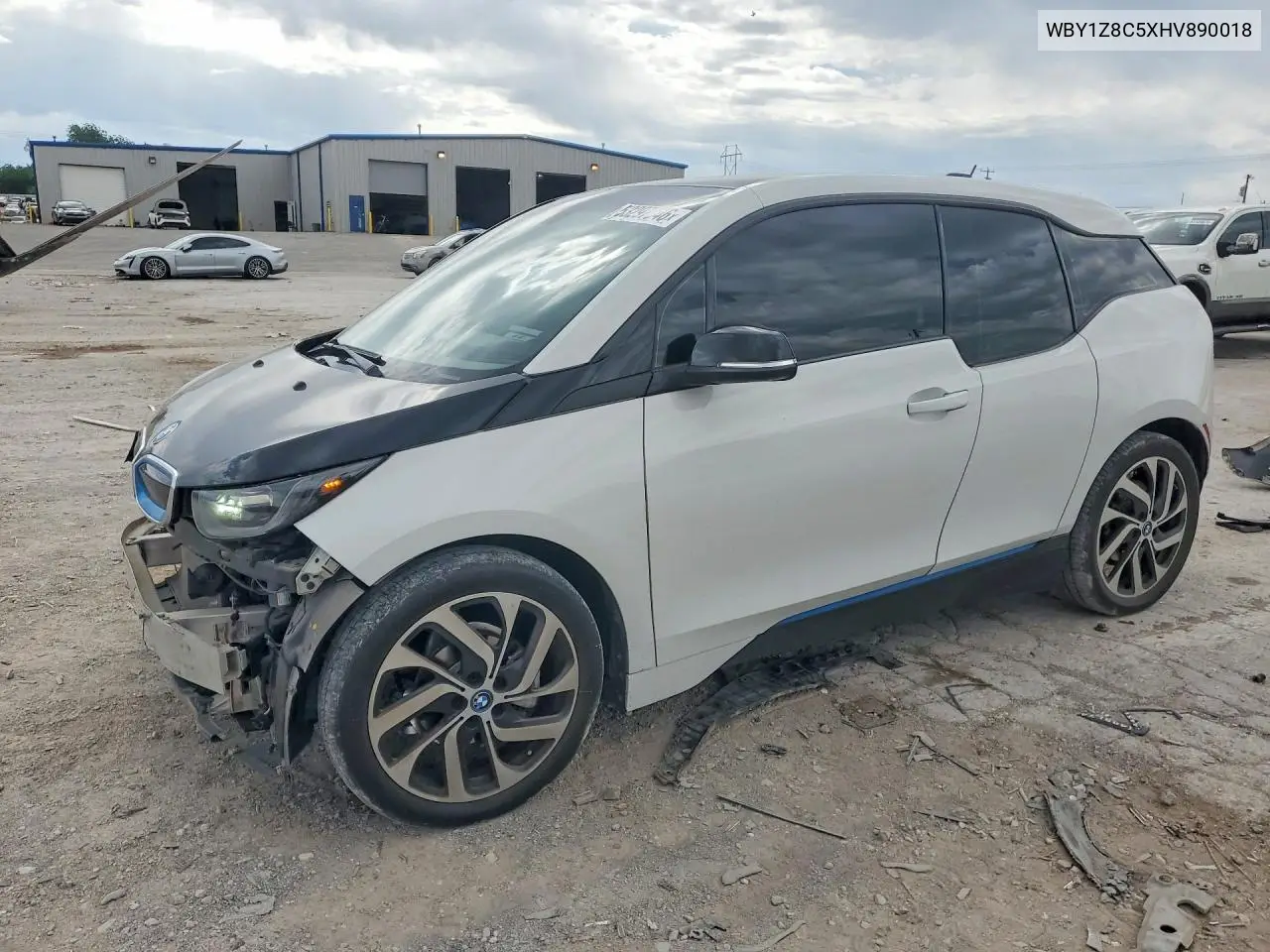 2017 BMW I3 Rex VIN: WBY1Z8C5XHV890018 Lot: 53297646